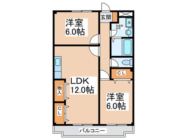 サンウェルヒルズの物件間取画像